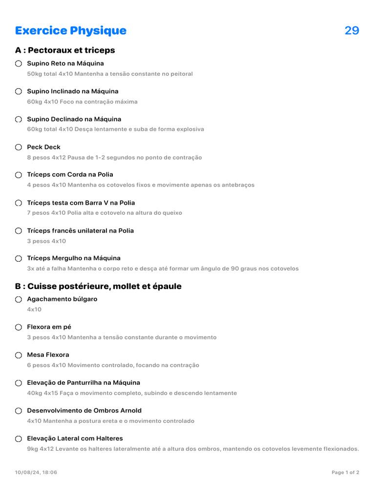 Exercice Physique Pdf