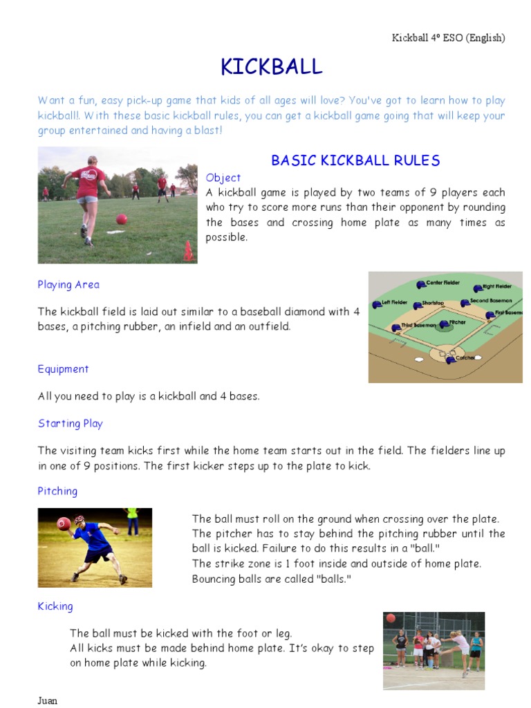 Kickball 4ºESO | PDF