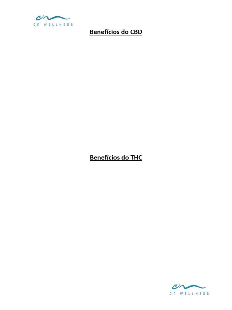 Benefícios Do CBD | PDF