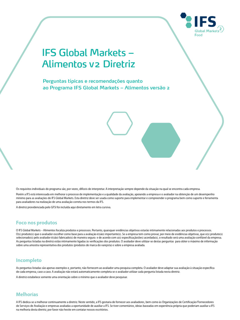 IFS GM Food GL Port Web | PDF