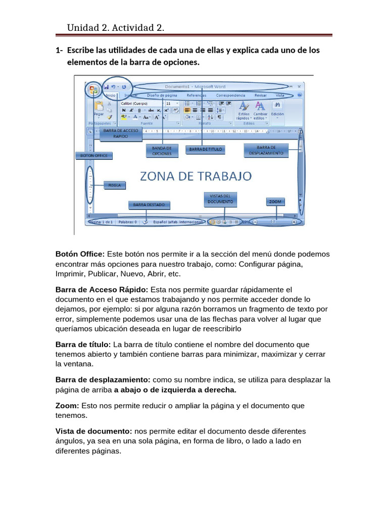 Unidad 2 Actividad 2 | PDF