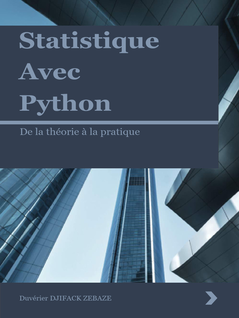 Statistique Avec Python | PDF