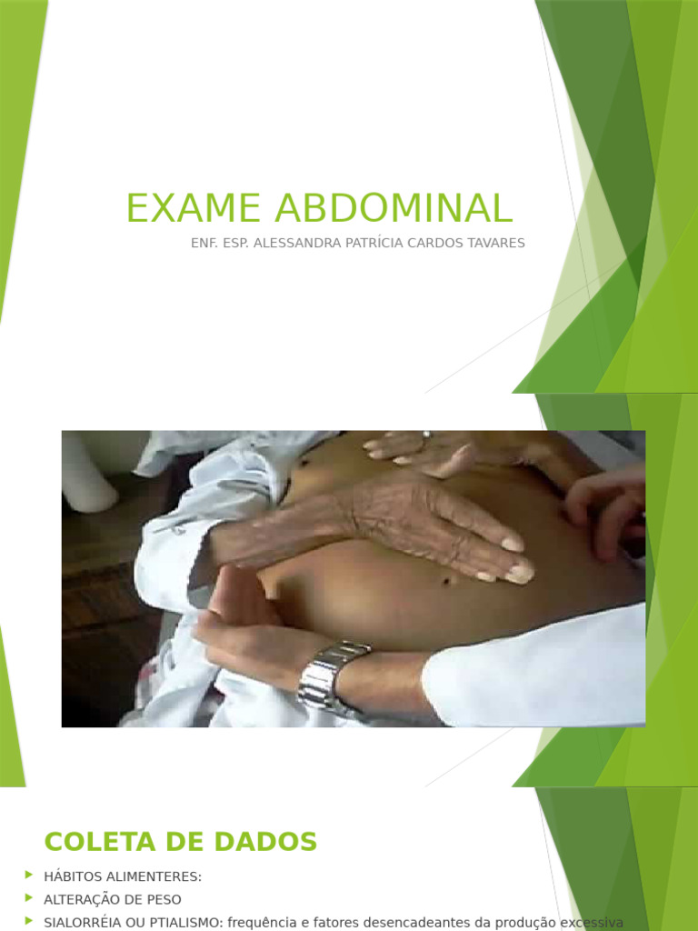Exame Abdominal | PDF