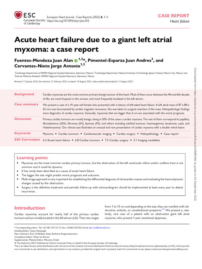 Acute Heart Failure | PDF