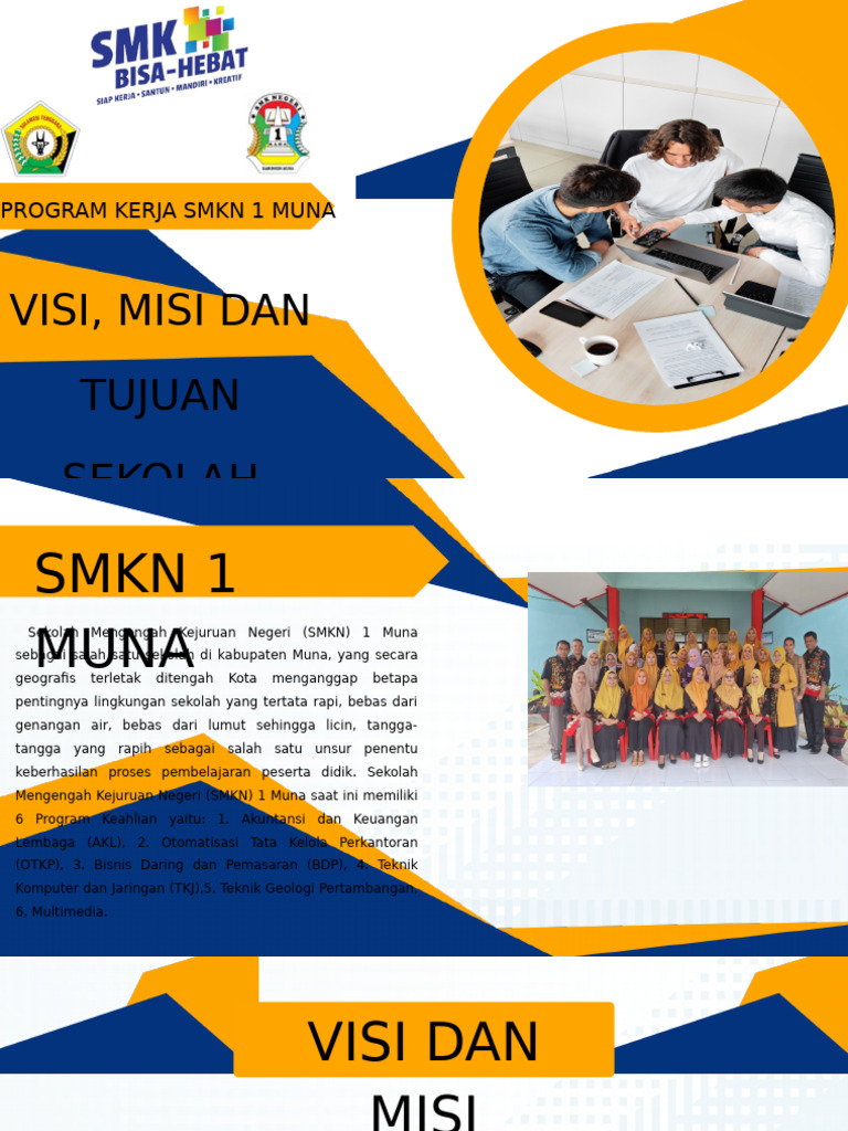 Visi Misi SMKN 1 Muna | PDF