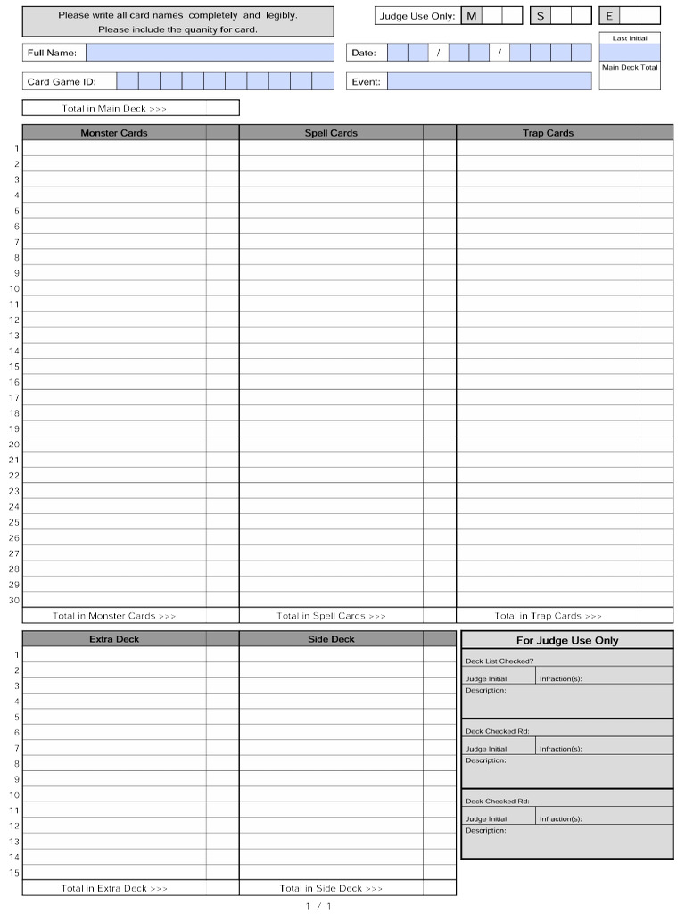 Deck en | PDF