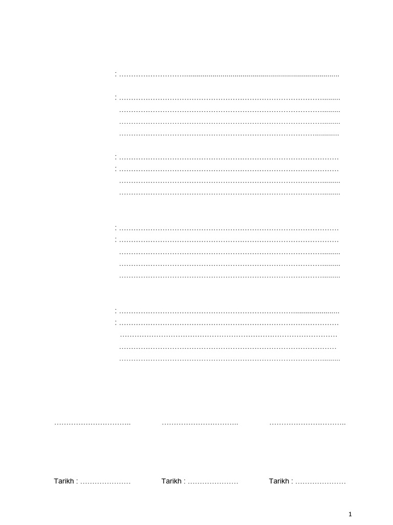 3a. Borang jp1 jp2 jp3 - Permohonan Jalan Dan Perparitan | PDF