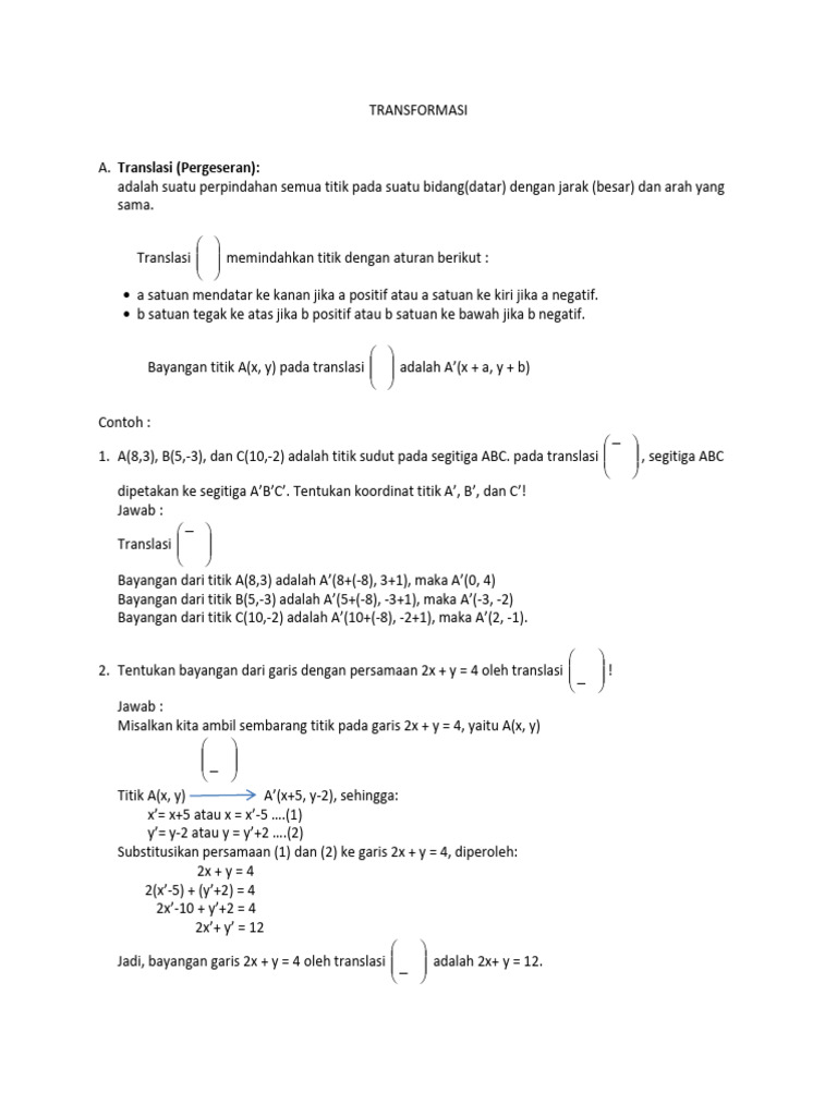 Translasi | PDF