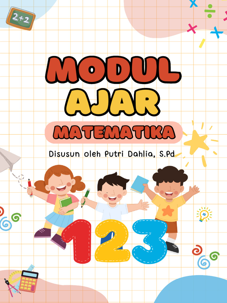 Modul Ajar Matematika Kelas 1 - 093055 | PDF