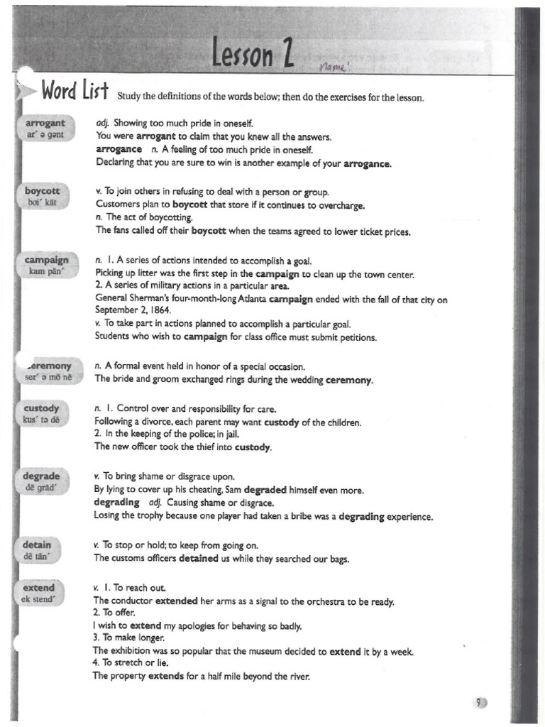 Grade 1011 Week 1 | PDF