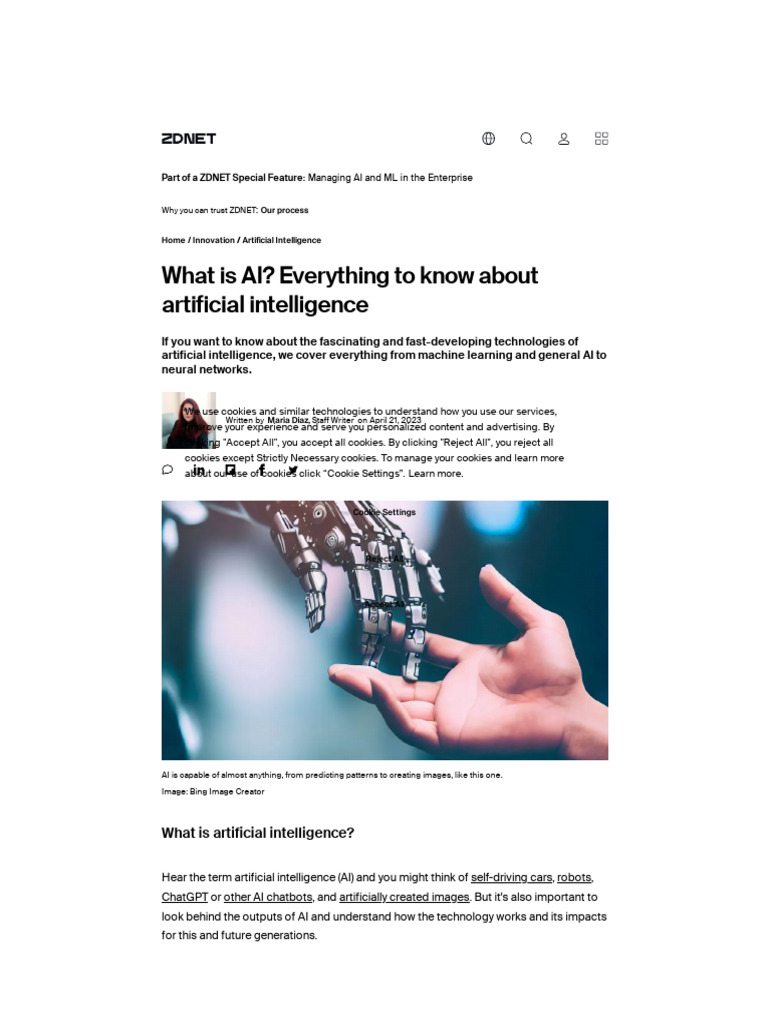 What Is Ai Everything To Know About Artificial Intelligence Pdf