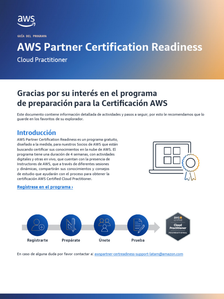 ProgramGuide APCR CloudPractitioner Spanish | PDF