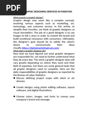 Graphic Designing Services