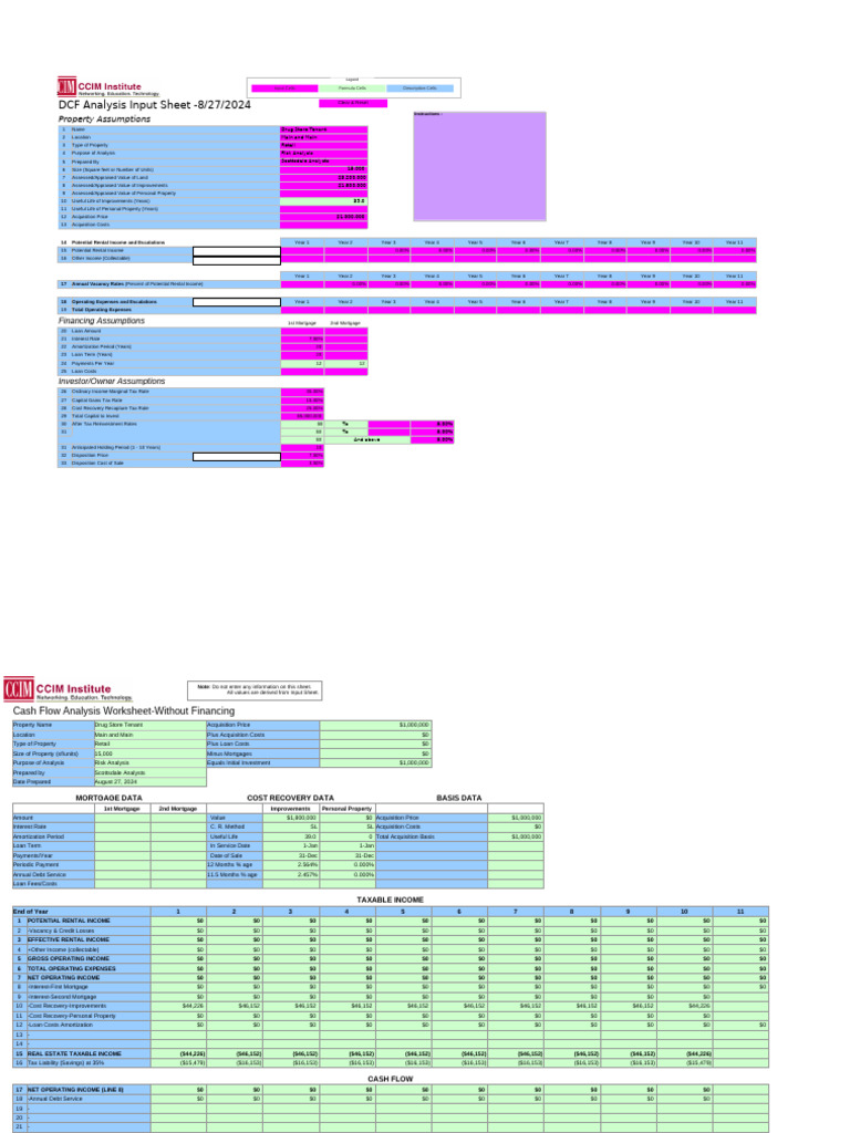 DCF Model | PDF