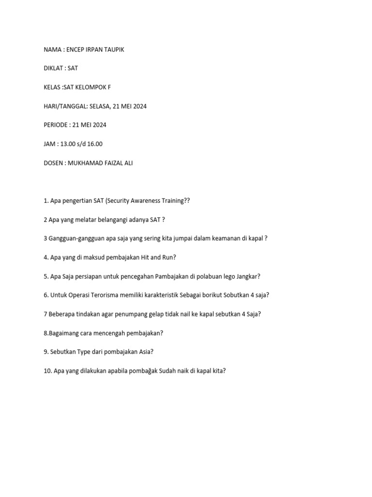 Encep Irpan Taupik | PDF