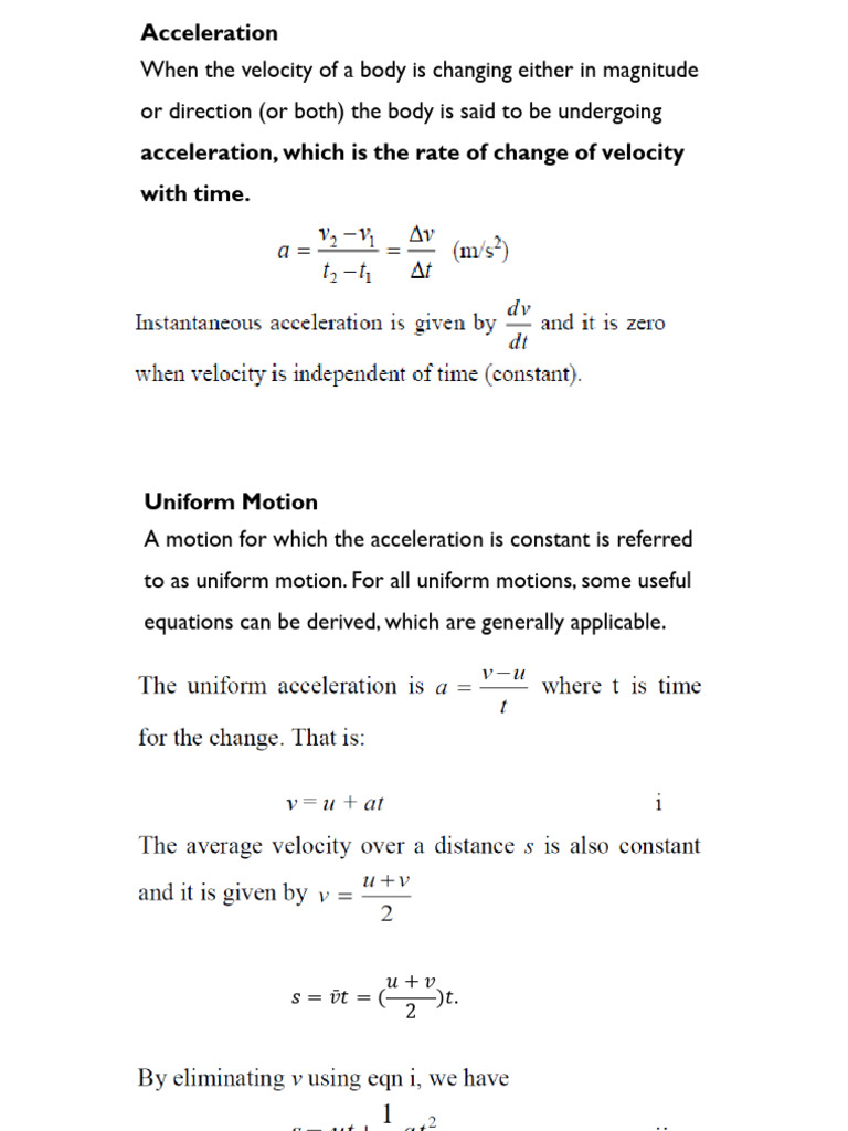 5 Kinematics Contd Pdf