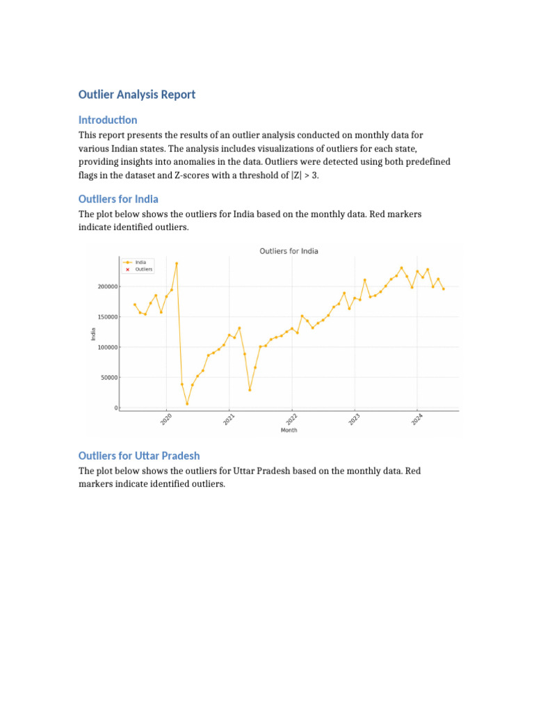 Outlier Analysis Report | PDF