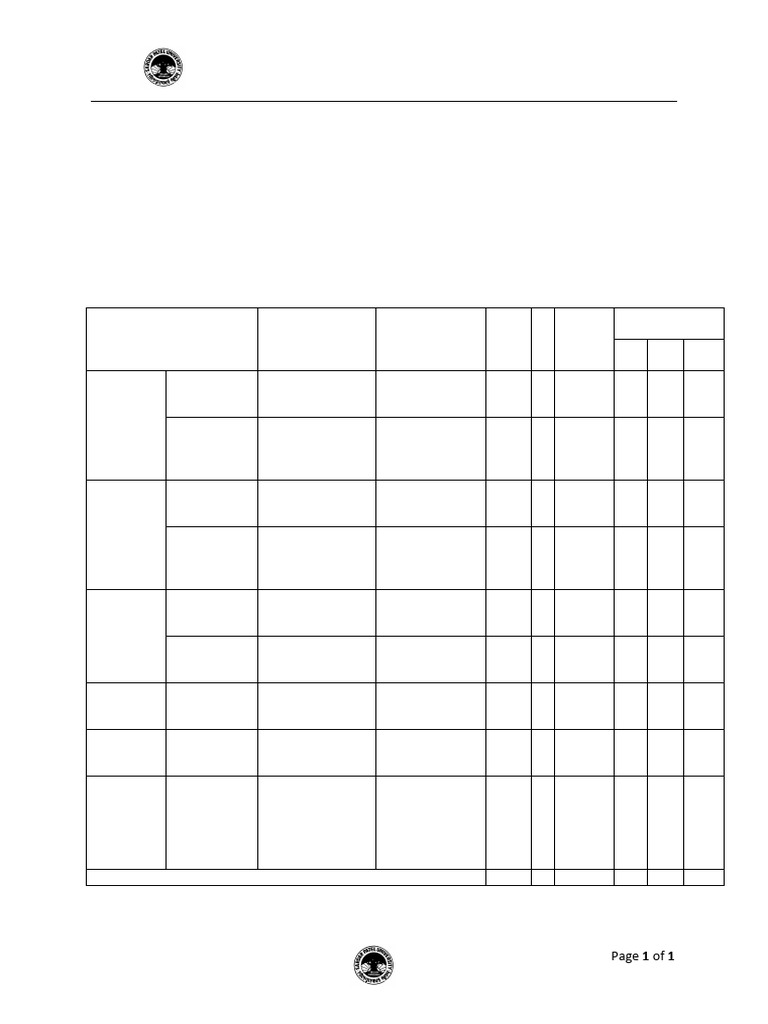 Structure BCA Sem 1-2023-24 | PDF