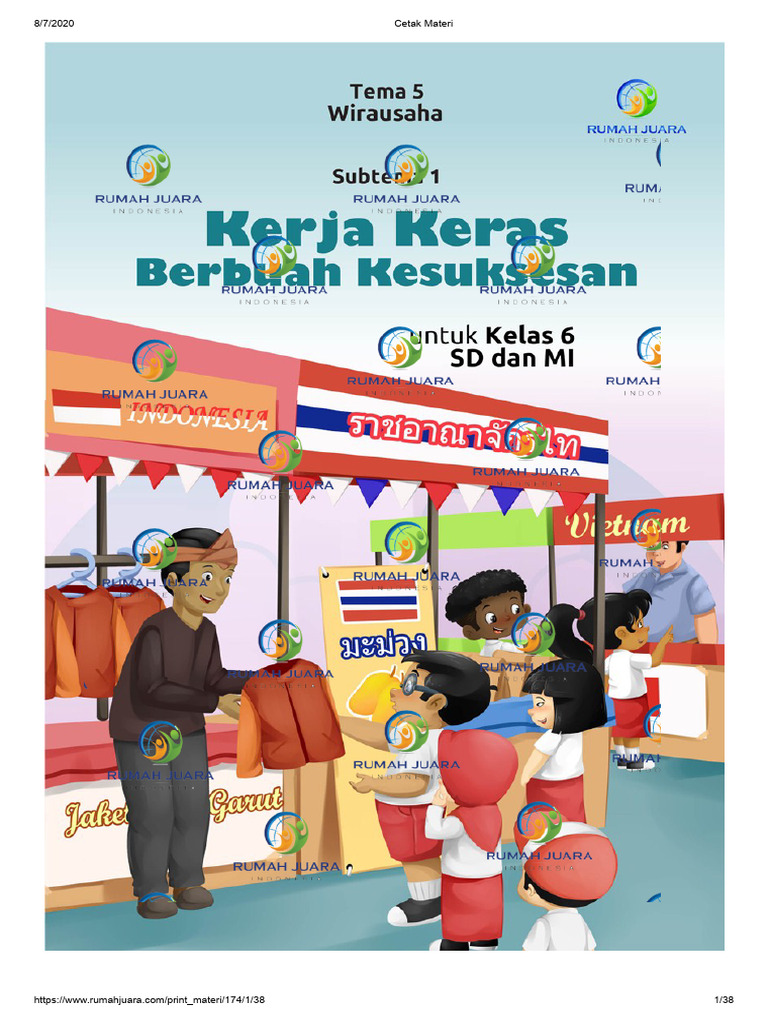 Kelas 6 Tema 5 St 1 Pdf