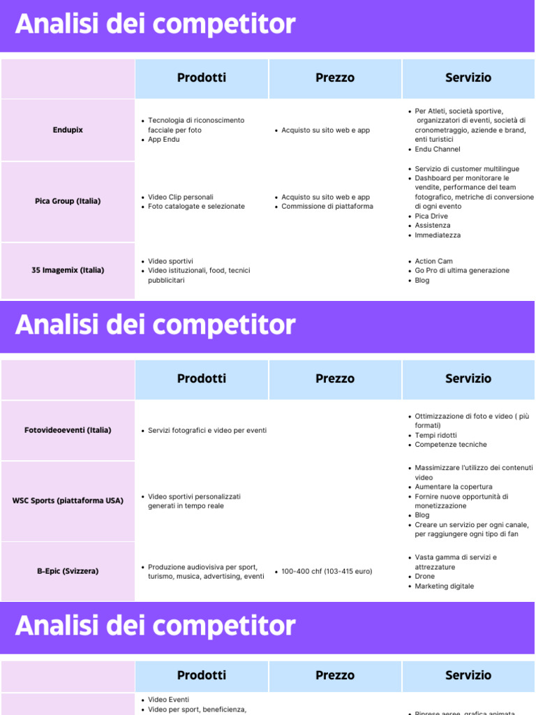 Competitors Analysis | PDF