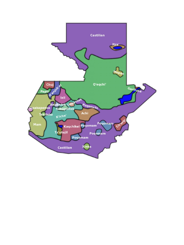 Mapa de Guatemala | PDF