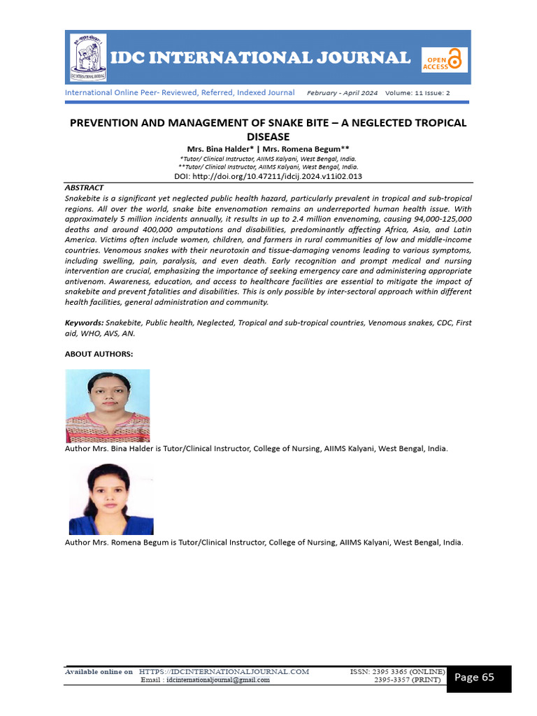 Article 13 IDC February April 2024 Mrs Bina Mrs Romena Full | PDF
