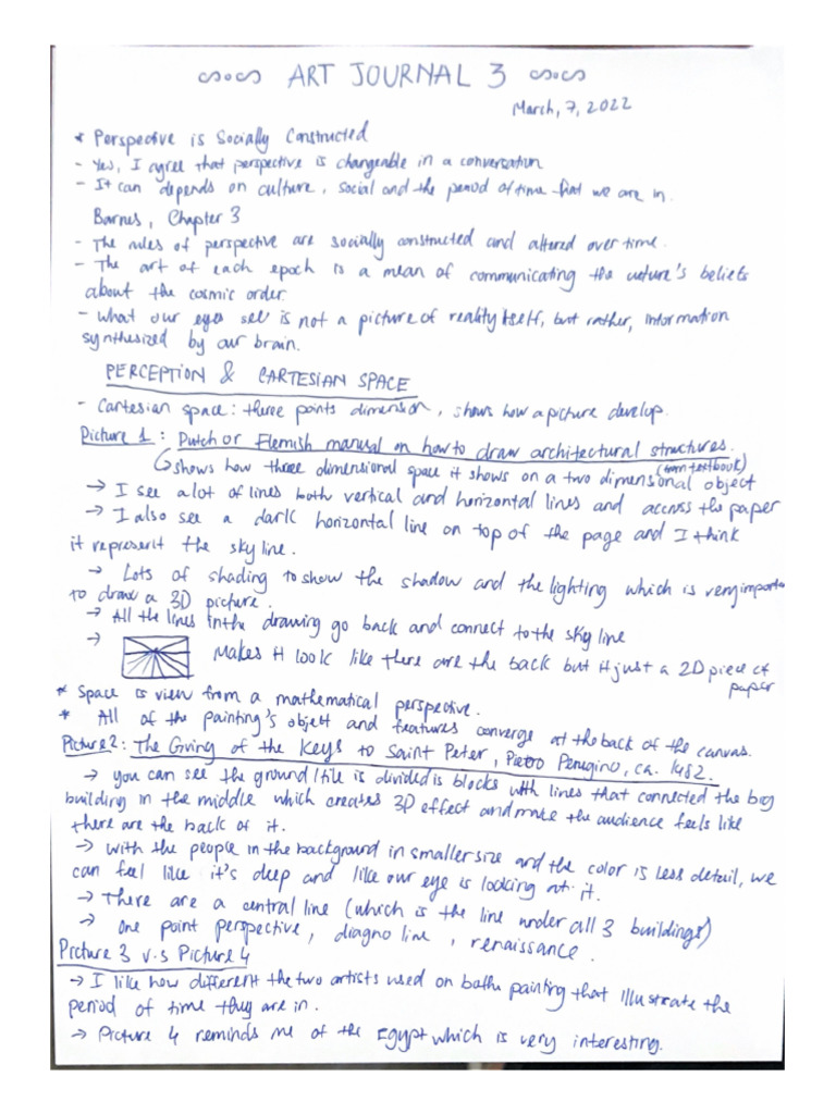Art Journal 3 | PDF