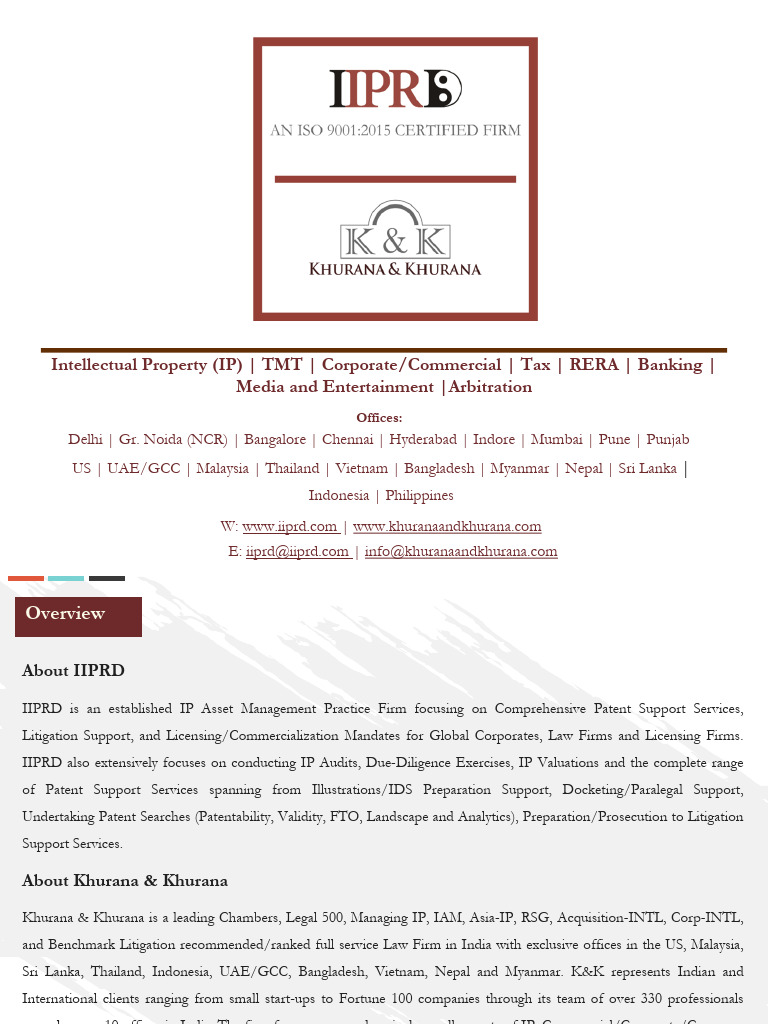 Firm Presentation 2024 Pdf