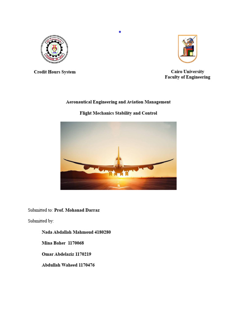 Flight Mechanics Stability and Control | PDF