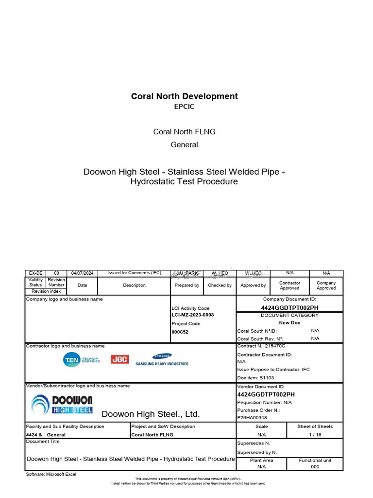 4424GGDTPT002PH Exco00 Ifc 16 | PDF
