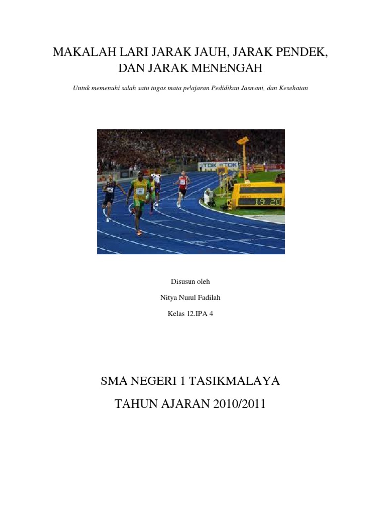Makalah Lari Jarak Jauh