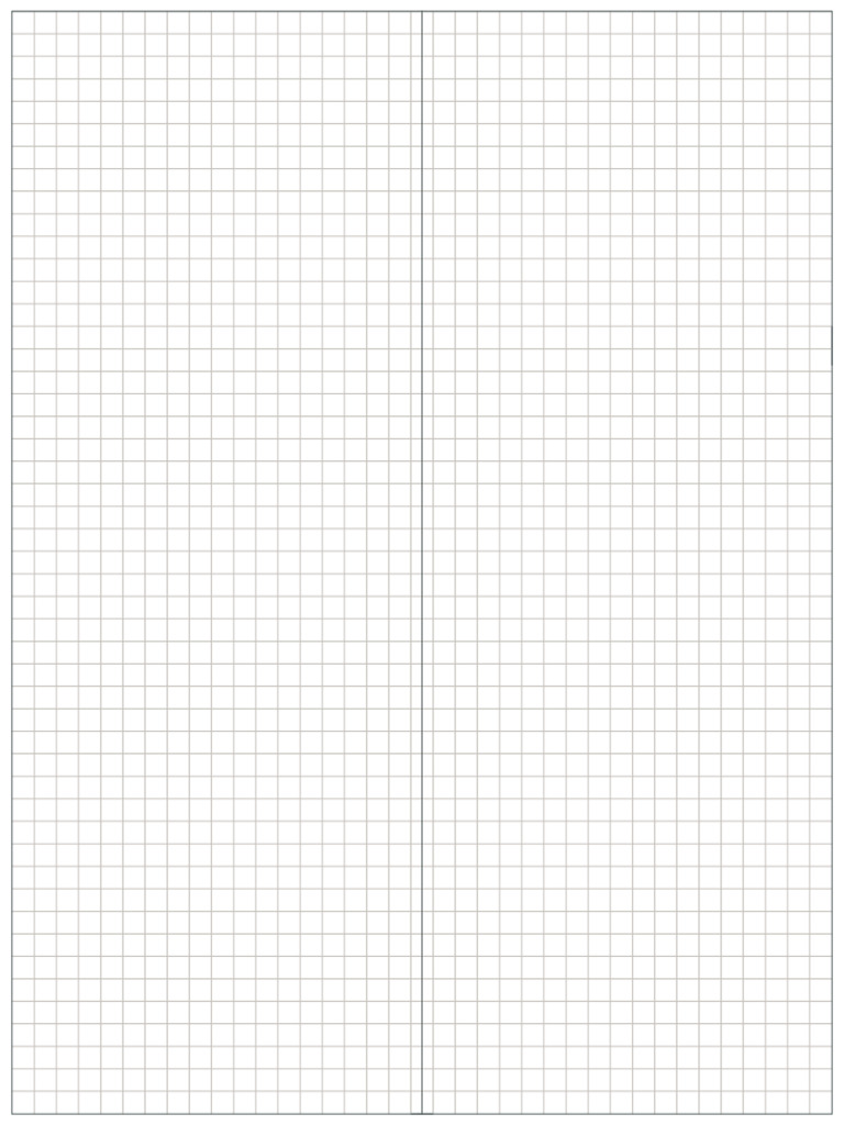 2 Column Squared Paper | PDF