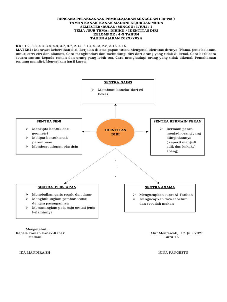 RPPM Semester I Kelompok A | PDF
