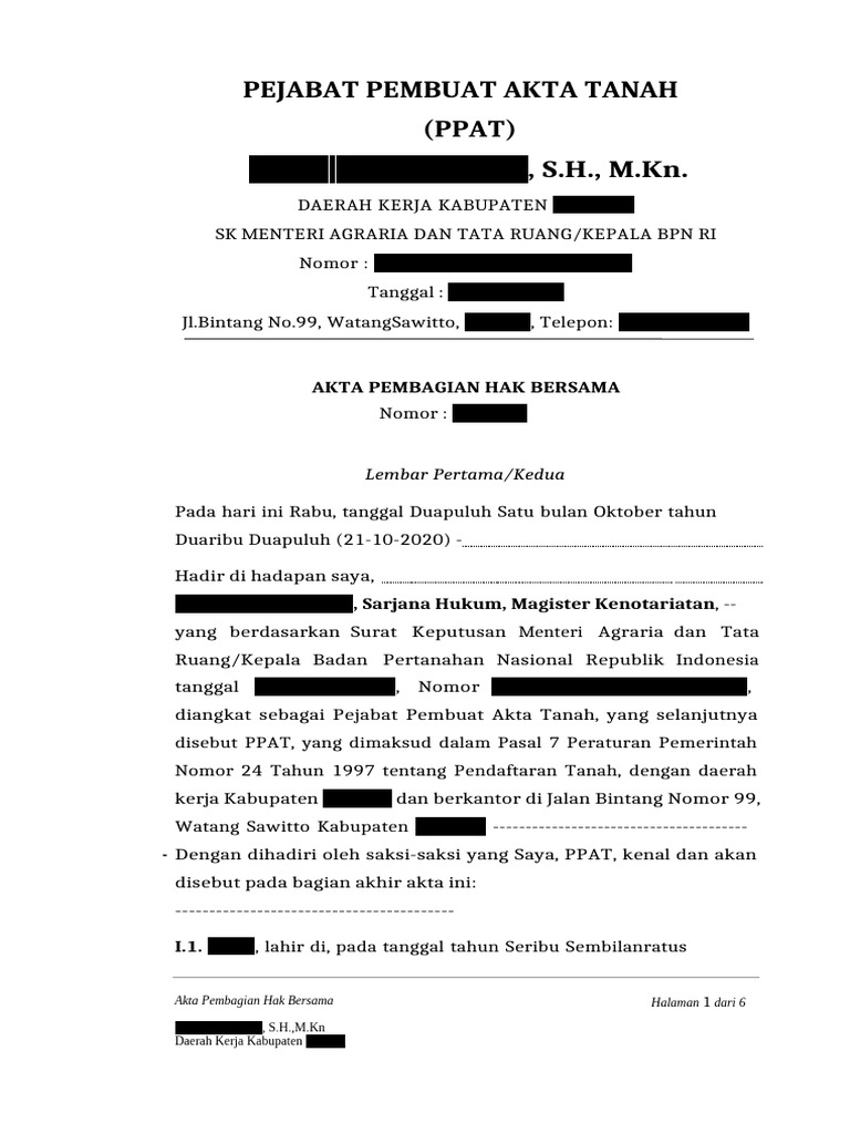 024 Contoh Aphb | PDF