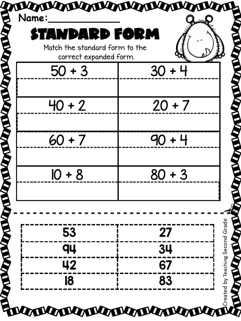 Standard Form: Name | PDF