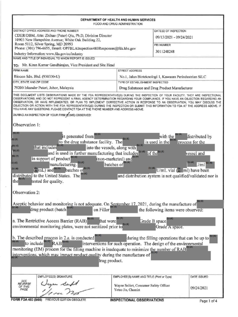10-25-21-10-13-11-Biocon Sdn. BHD., Johor, Malaysia 9.24.21 483 | PDF