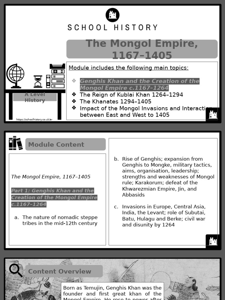 A Level Genghis Khan Pdf