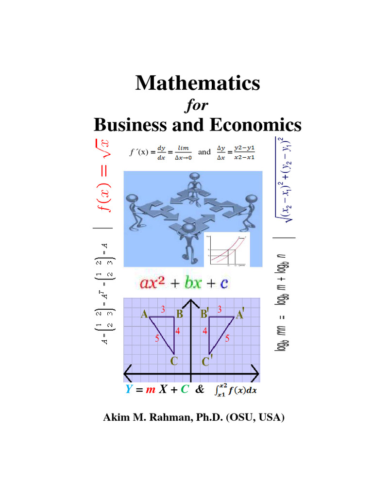 Mathematics For Business and Economics | PDF