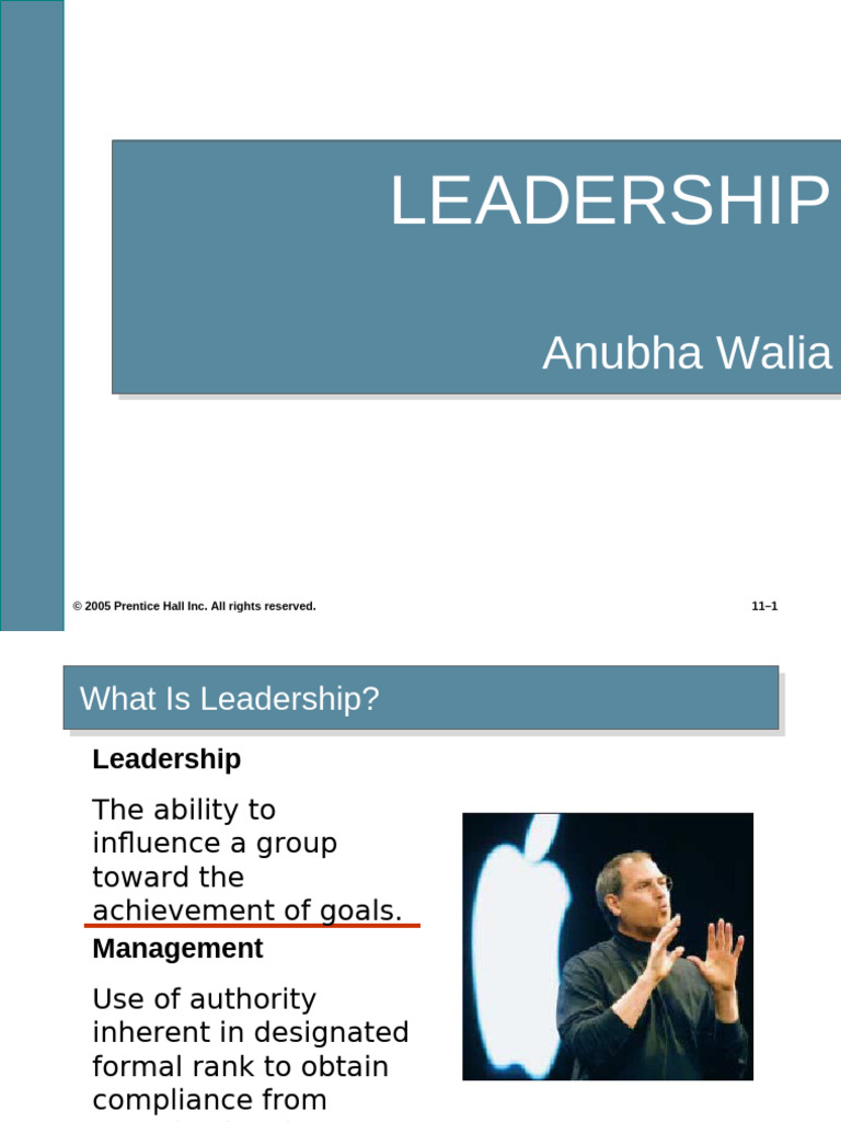 Leadership | PDF
