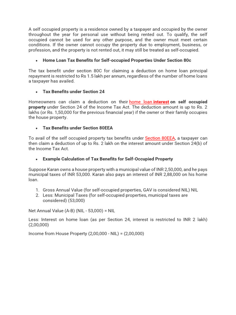 a-self-occupied-property-is-a-residence-owned-by-a-taxpayer-and