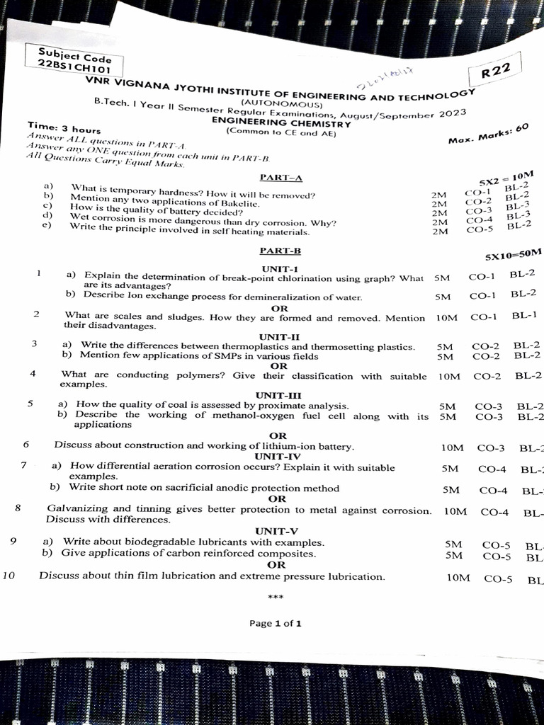 Sem 2 Papers | PDF