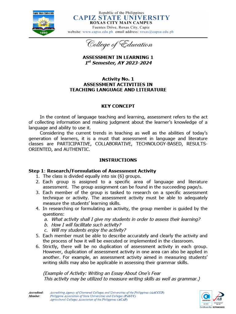 Activity No. 1 | PDF