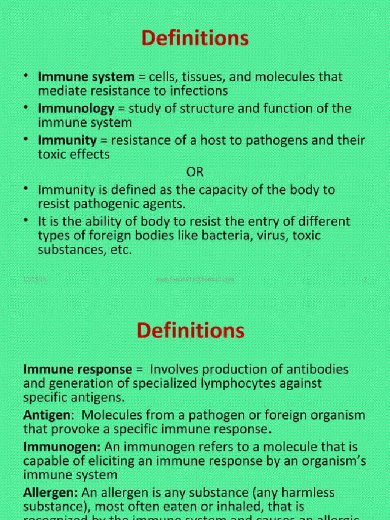 Immunity Immune System | PDF