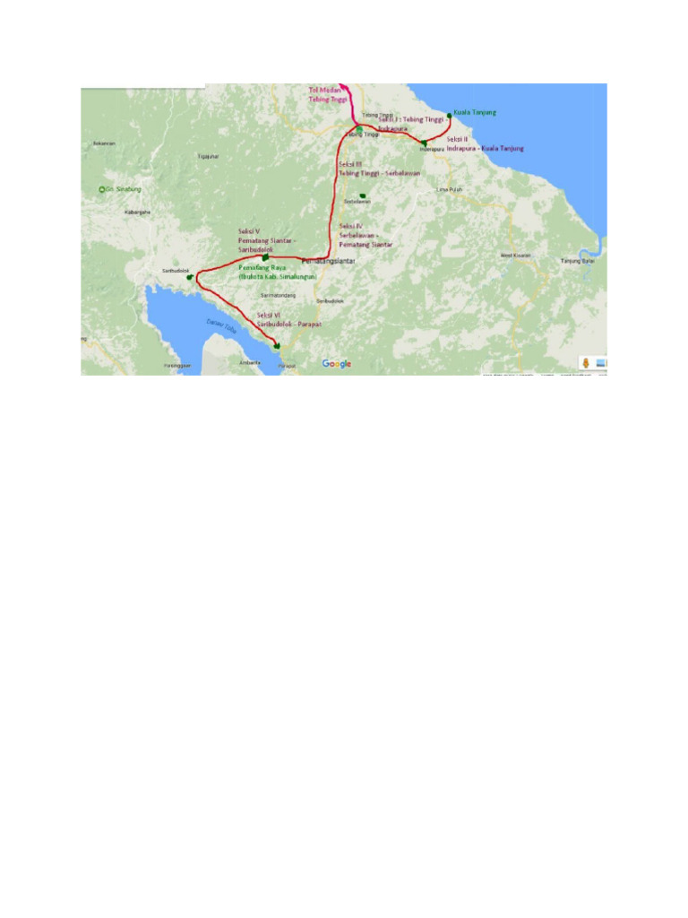 pemetaan jalan raya dengan skala peta yang jelas