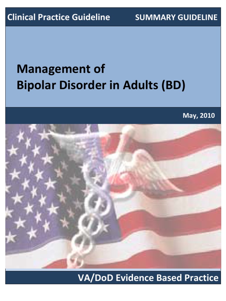 VA/DoD Bipolar Disorder Management Guide | PDF | Self-Improvement