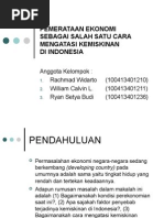 Download PEMERATAAN EKONOMI by William Calvin Loilewen SN76315640 doc pdf