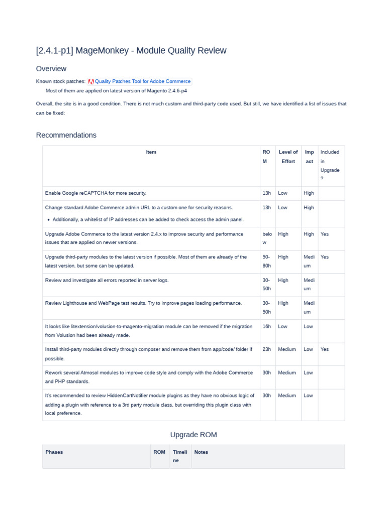 MageMonkey - Module Quality Review | PDF