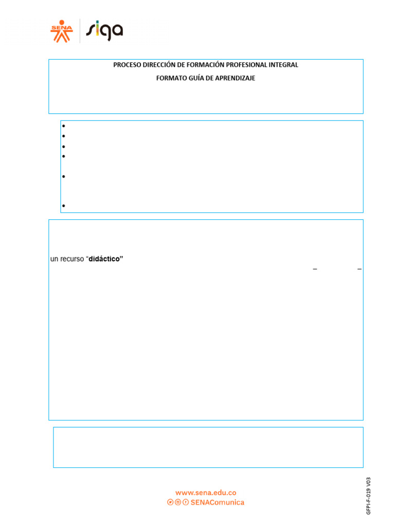 Guia de Aprendizaje Informatica Basica Gfpi-F-019-V03 | PDF
