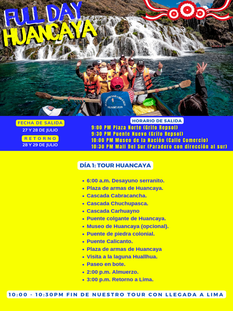 Full day huancaya fiestas patrias pdf