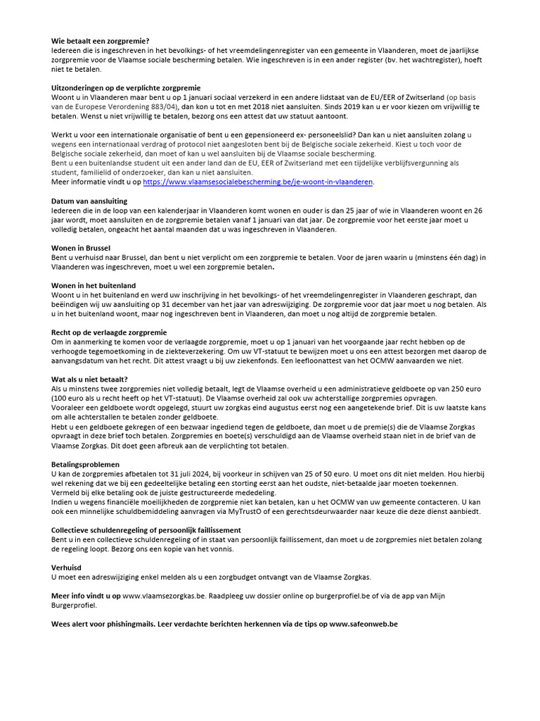 Bijkomende Informatie | PDF